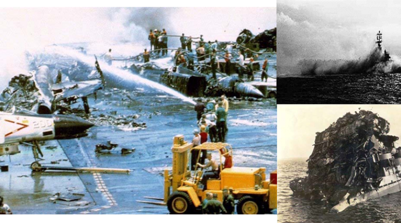 US Navy Carriers Accidents